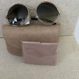 Chloé Sunglasses CE122S gold/brown khaki shaded